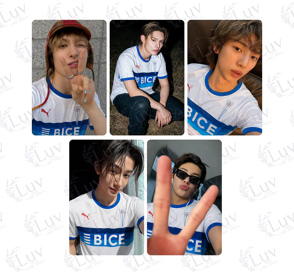 Set Photocards Cortis OT5  Universidad Católica Ver. 1 1