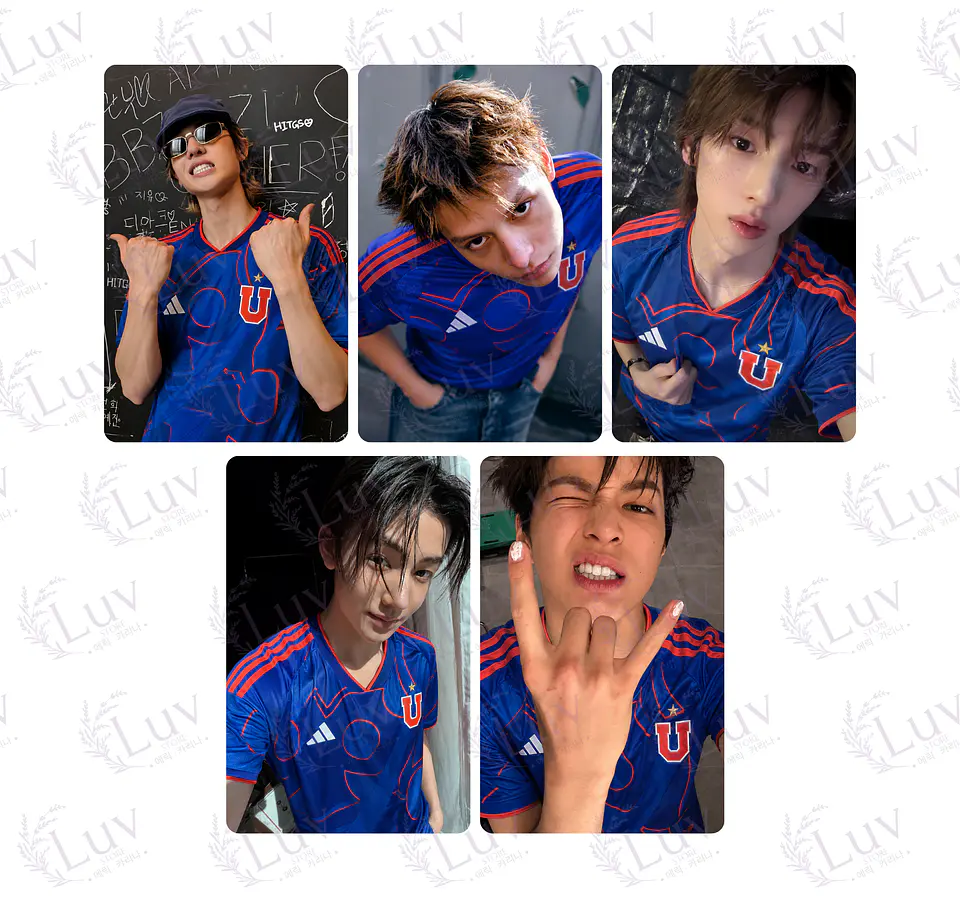 Set Photocards Cortis OT5 Universidad de Chile Ver. 1 1