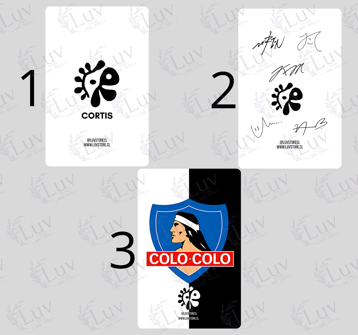 Set Photocards Cortis OT5 Colo Colo Ver. 1 2
