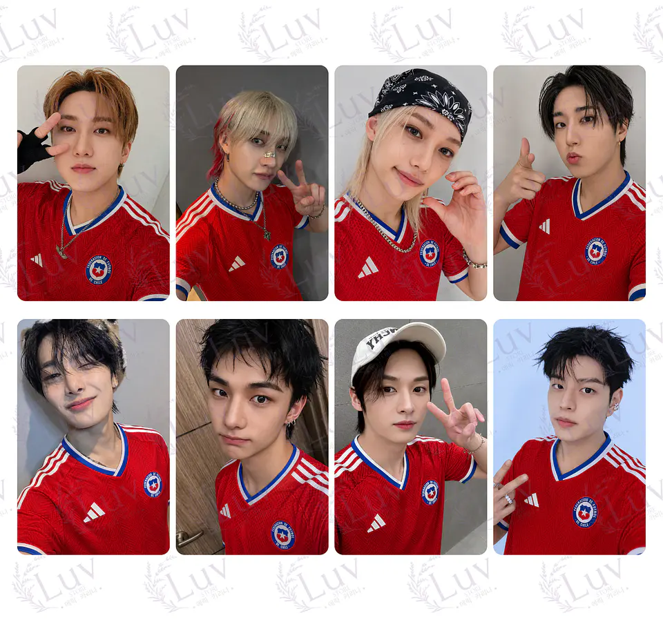 Set Photocards Stray Kids OT8 Selección Chilena Ver. 1 1