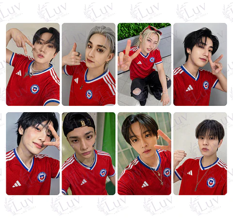 Set Photocards Stray Kids OT8 Selección Chilena Ver. 2