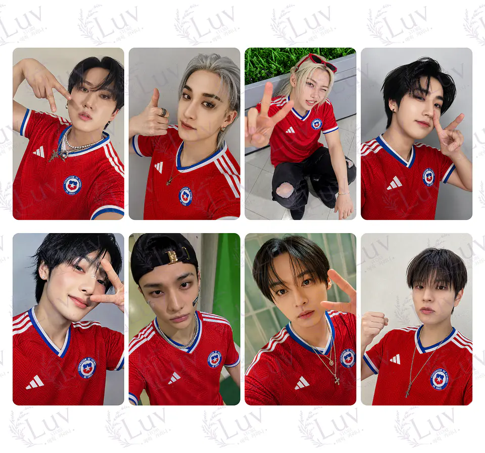 Set Photocards Stray Kids OT8 Selección Chilena Ver. 2 1