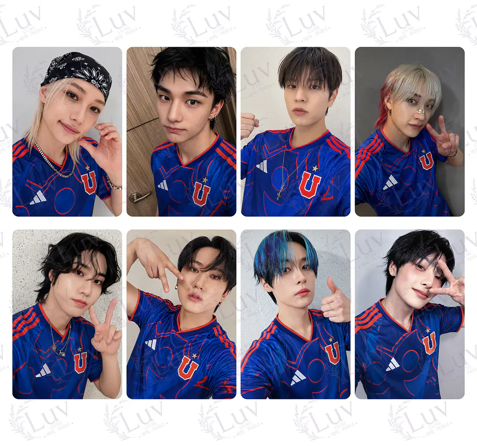 Set Photocards Stray Kids OT8 Universidad de Chile Ver. 3 1