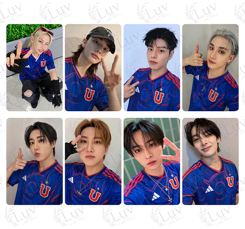 Set Photocards Stray Kids OT8 Universidad de Chile Ver. 2