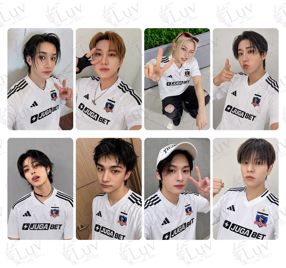 Set Photocards Stray Kids OT8 Colo Colo Ver. 2 1