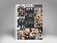 Cuaderno BTS OT7 | Mini Art A5 - Miniatura 12