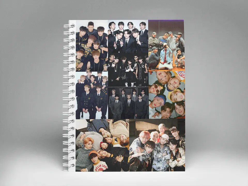 Cuaderno BTS OT7 | Mini Art A5 12