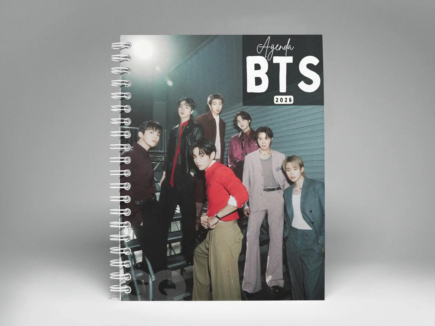 Cuaderno BTS OT7 | Mini Art A6 2