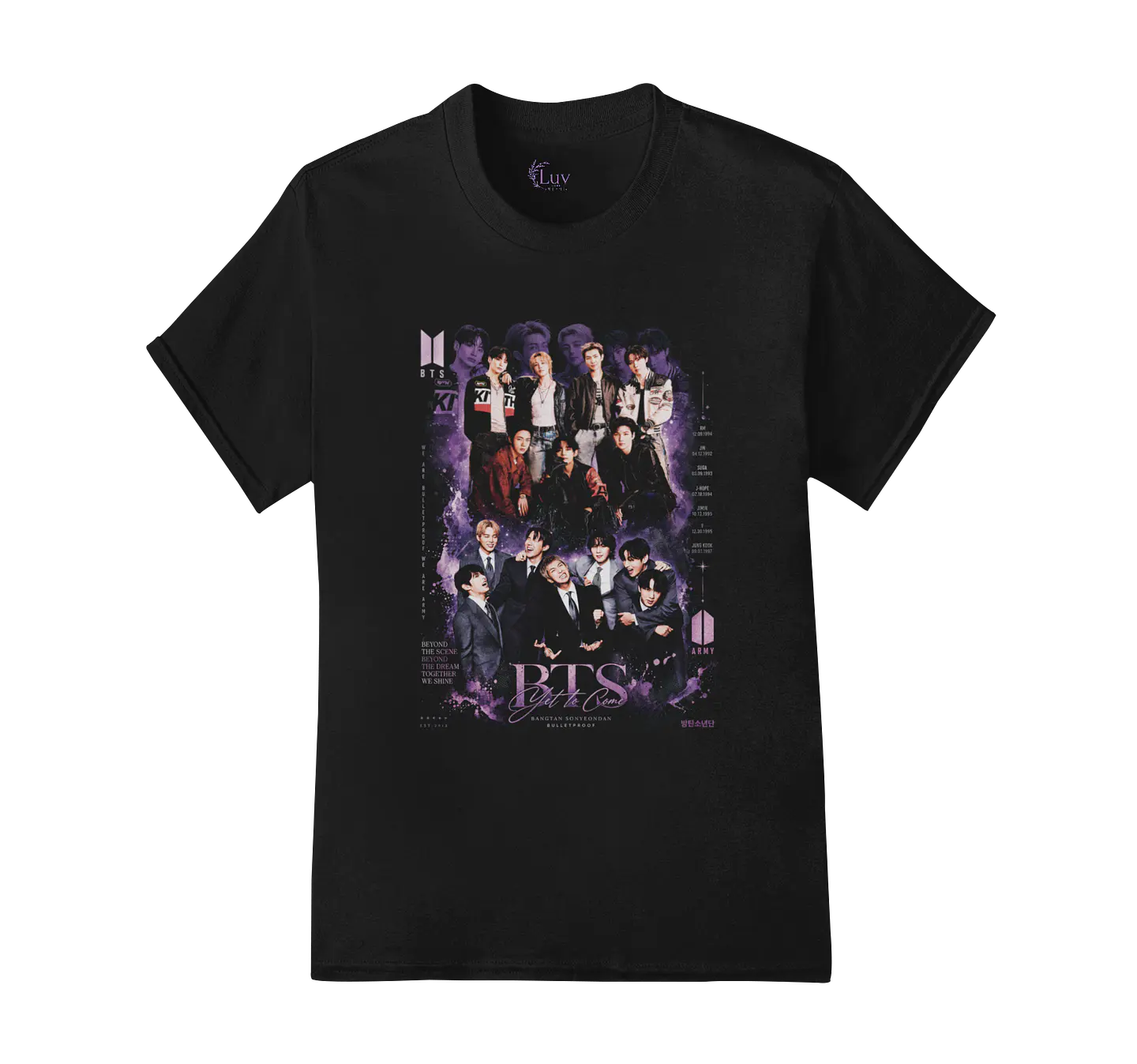 Polera BTS OT7 | Yet To Come Edition 1