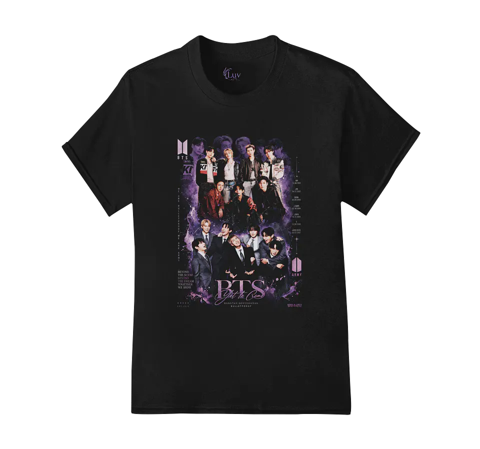 Polera BTS OT7 | Yet To Come Edition 1