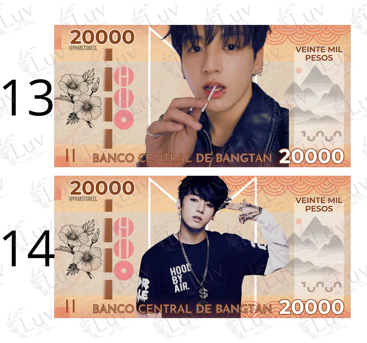 Bitibilletes BTS OT7 | Edición Coleccionable 16