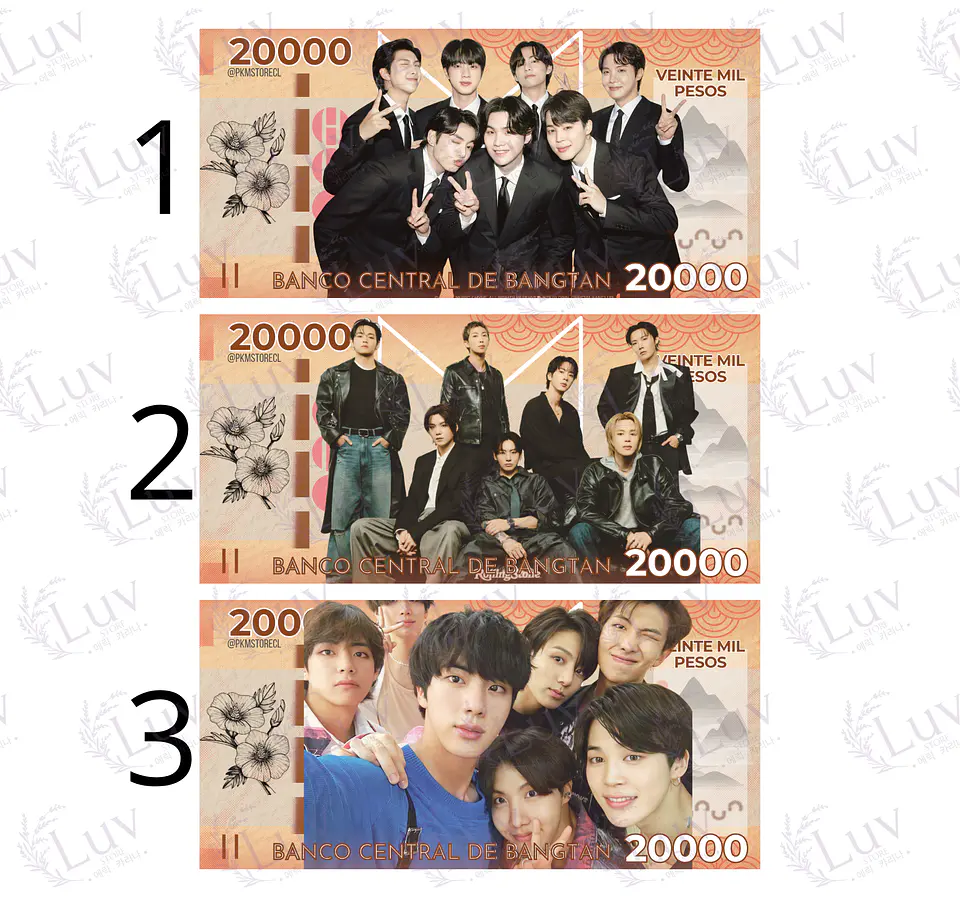 Bitibilletes BTS OT7 | Edición Coleccionable 17