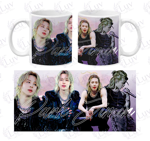 Tazón Jimin BTS | Dark Concept