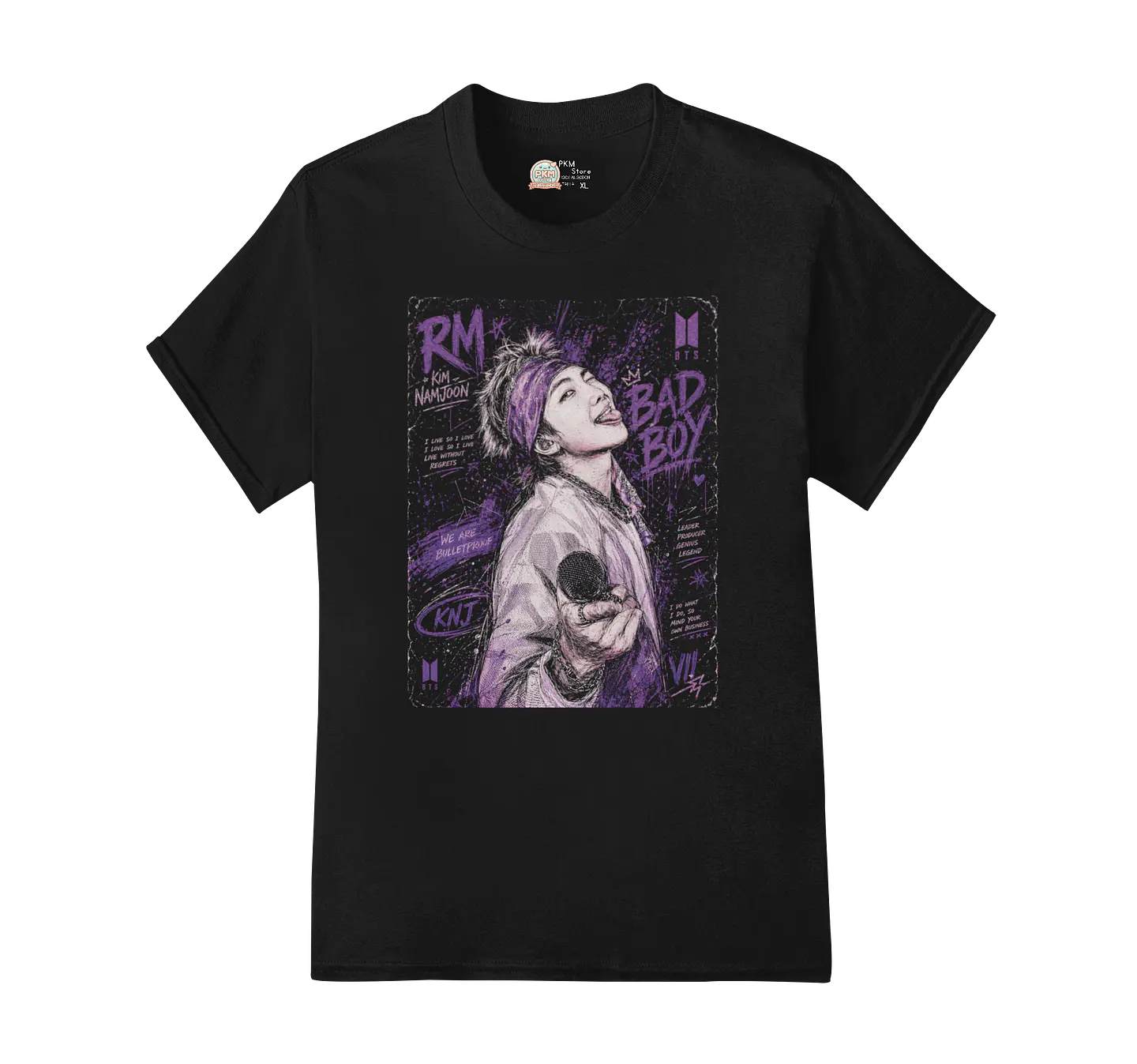 Polera BTS Bad Boy RM 1