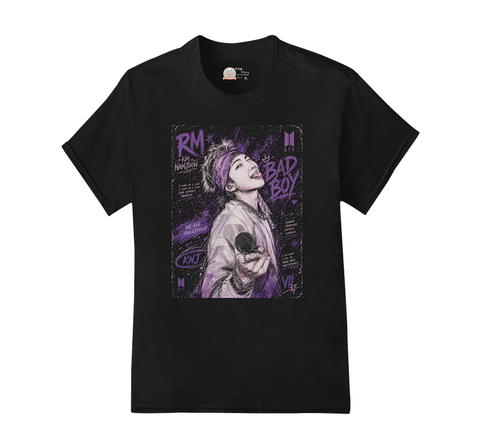 Polera BTS Bad Boy RM 1