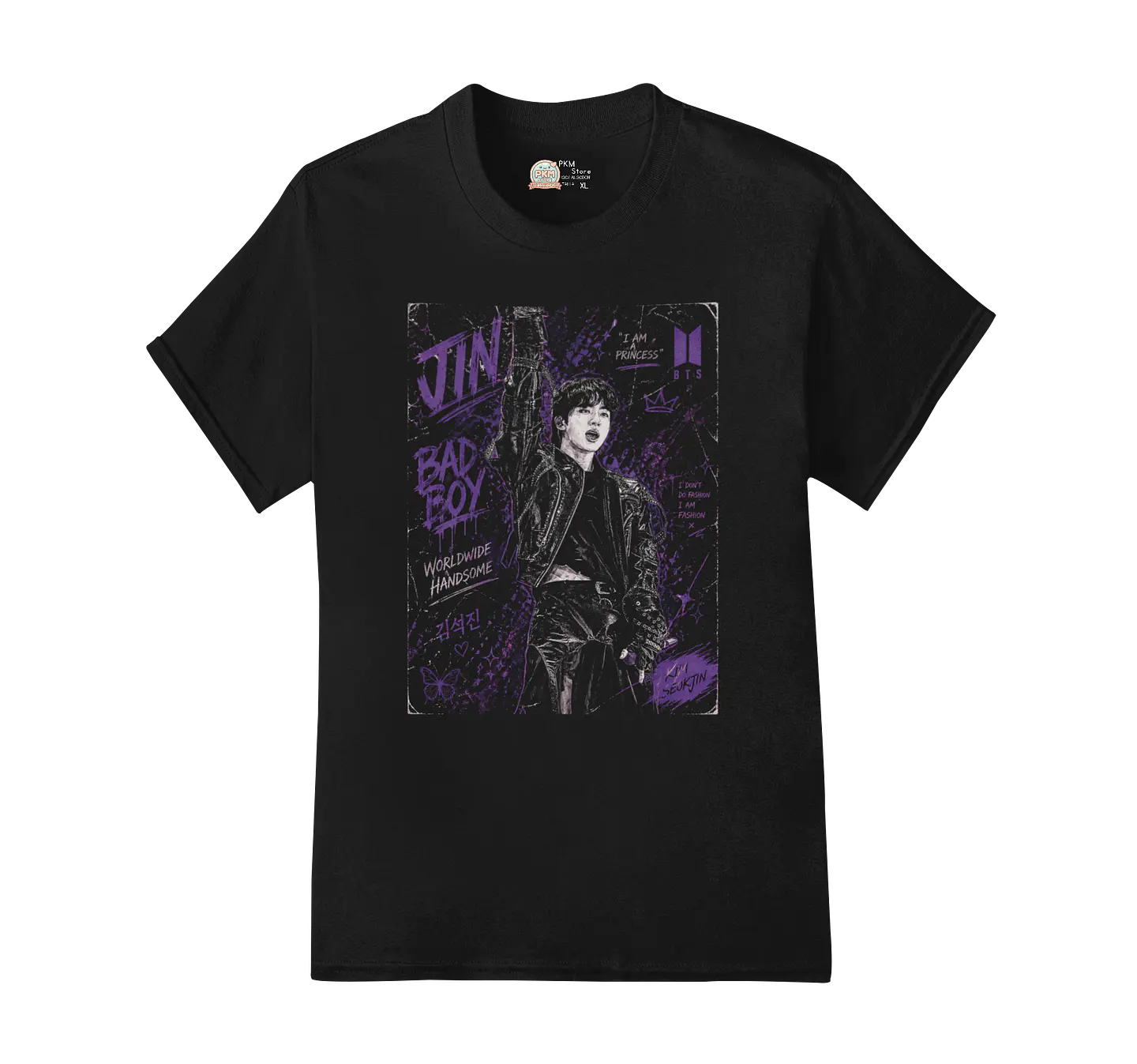 Polera BTS Bad Boy Jin 1