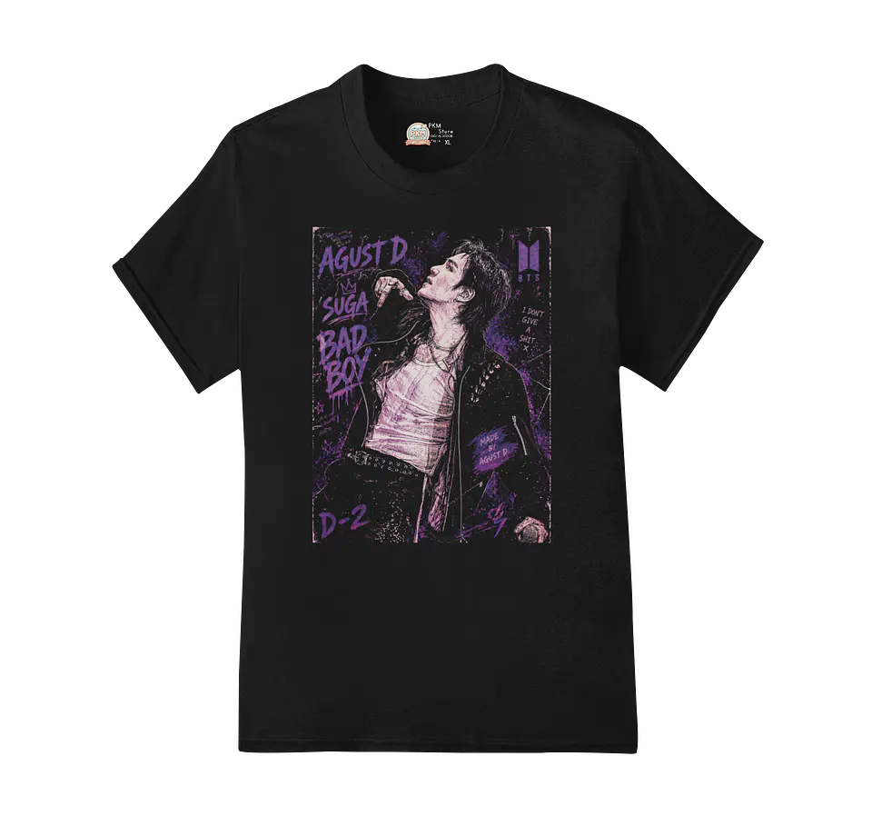 Polera BTS Bad Boy Suga 1