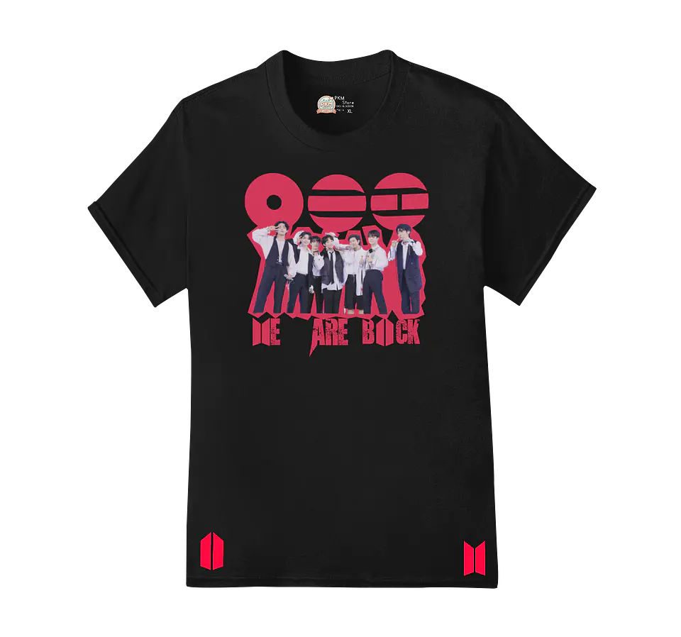 Polera BTS OT7 | We Are Back Ver. 5 1