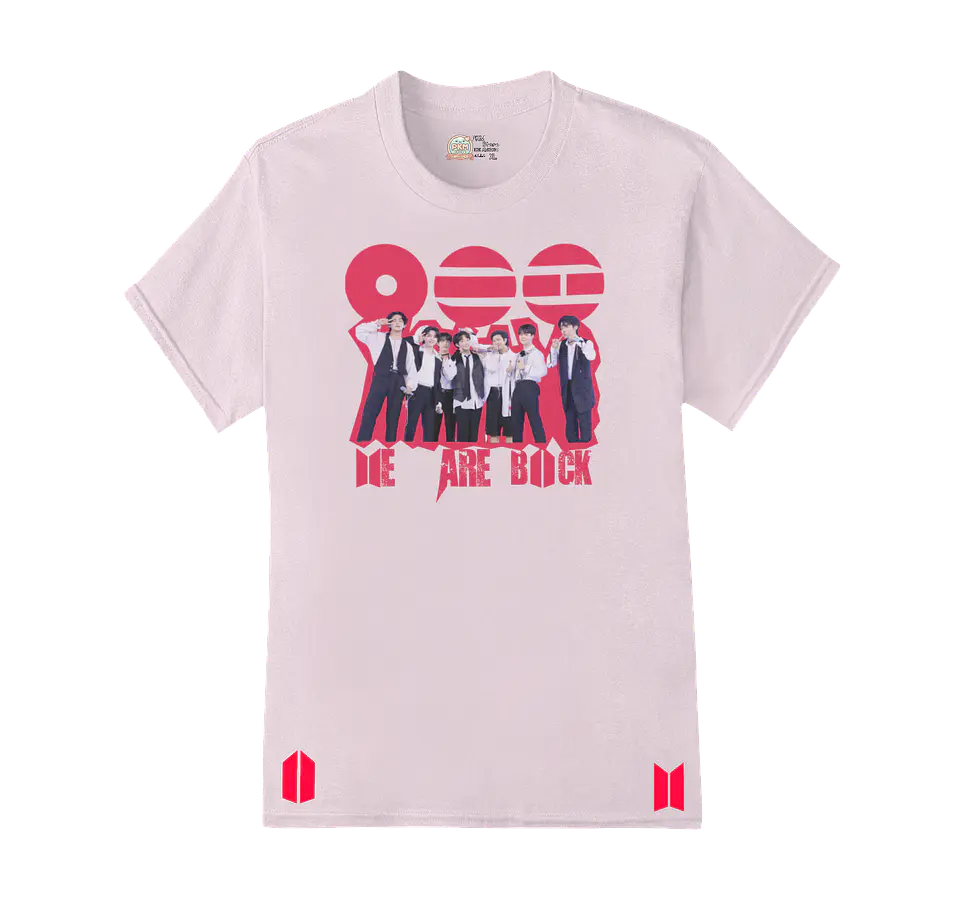 Polera BTS OT7 | We Are Back Ver. 5 3