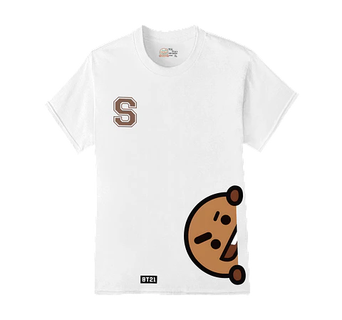 Polera BT21 | Letter Pop Shooky