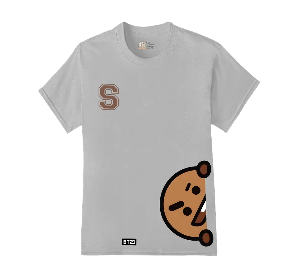 Polera BT21 | Letter Pop Shooky 3
