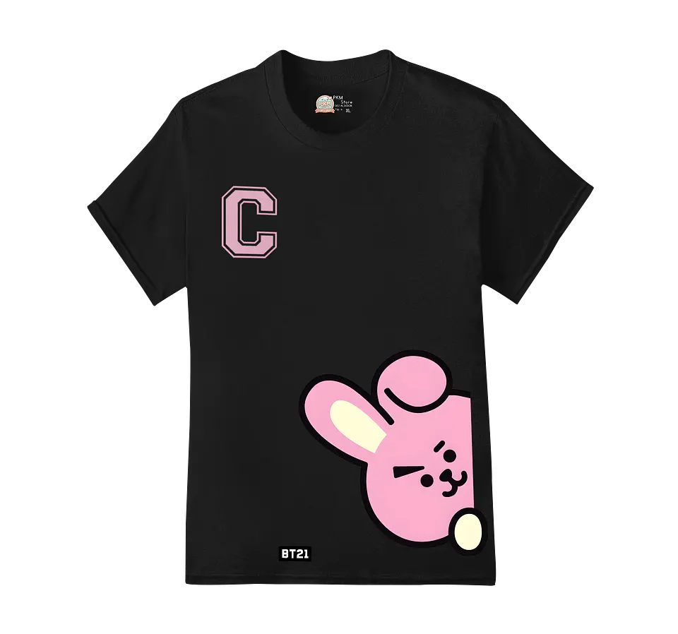 Polera BT21 | Letter Pop Cooky 5