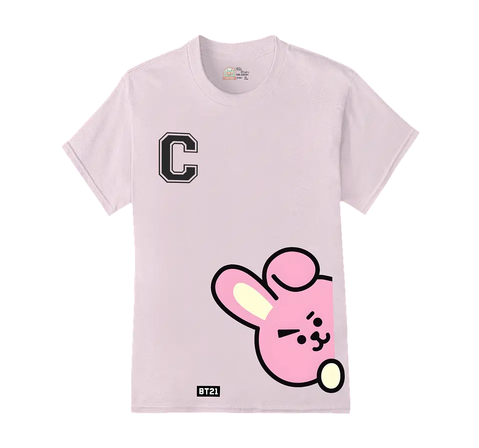 Polera BT21 | Letter Pop Cooky 1