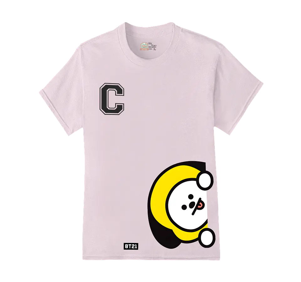 Polera BT21 | Letter Pop Chimmy 4