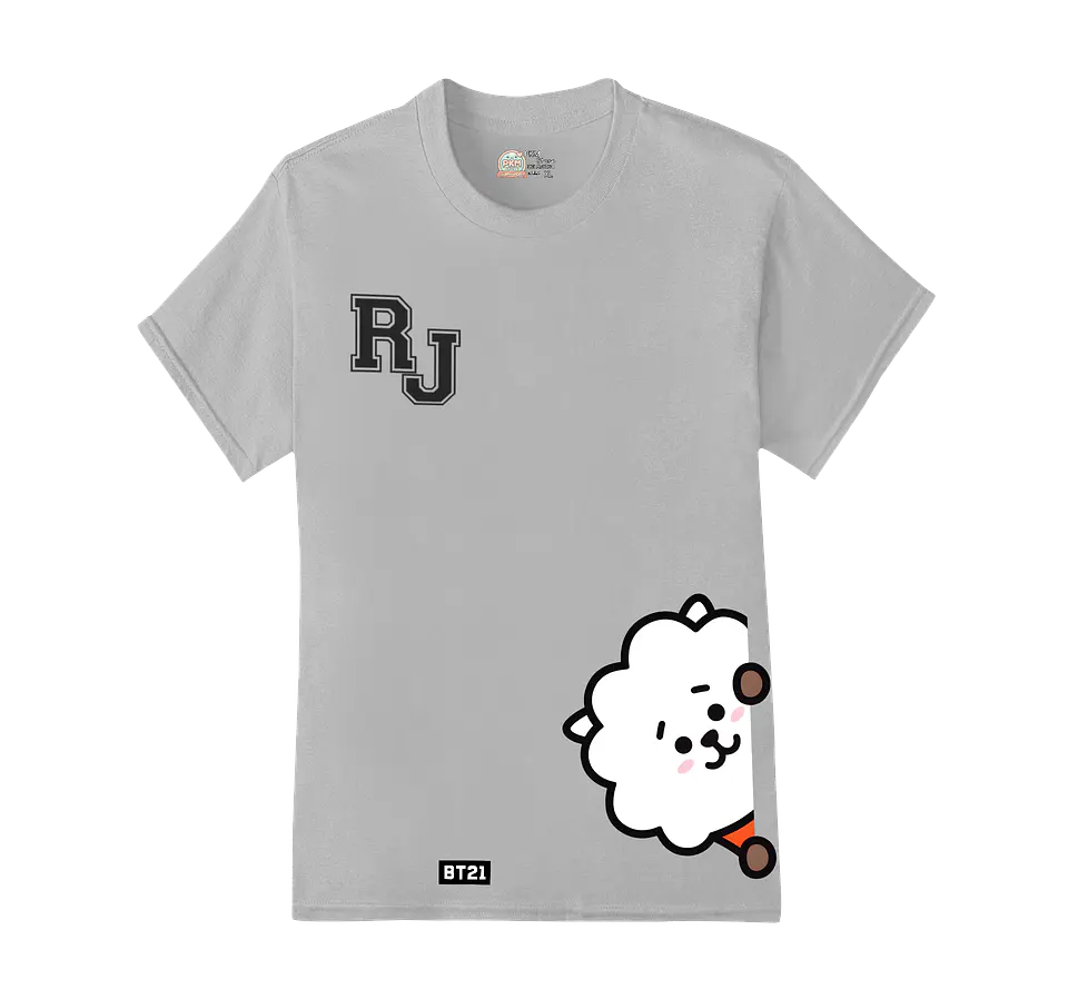 Polera BT21 | Letter Pop RJ 2