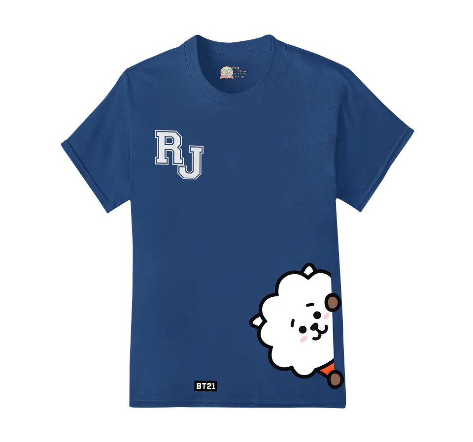 Polera BT21 | Letter Pop RJ 4