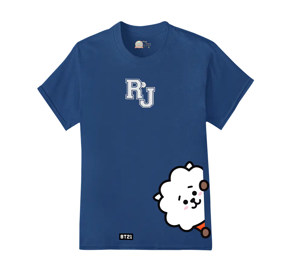 Polera BT21 | Letter Pop Friends RJ 2