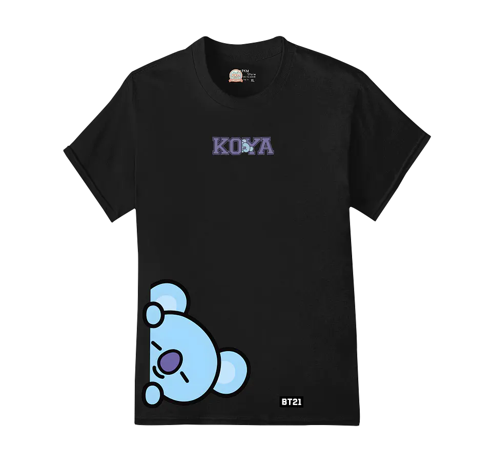 Polera BT21 | Letter Pop Friends Koya 1