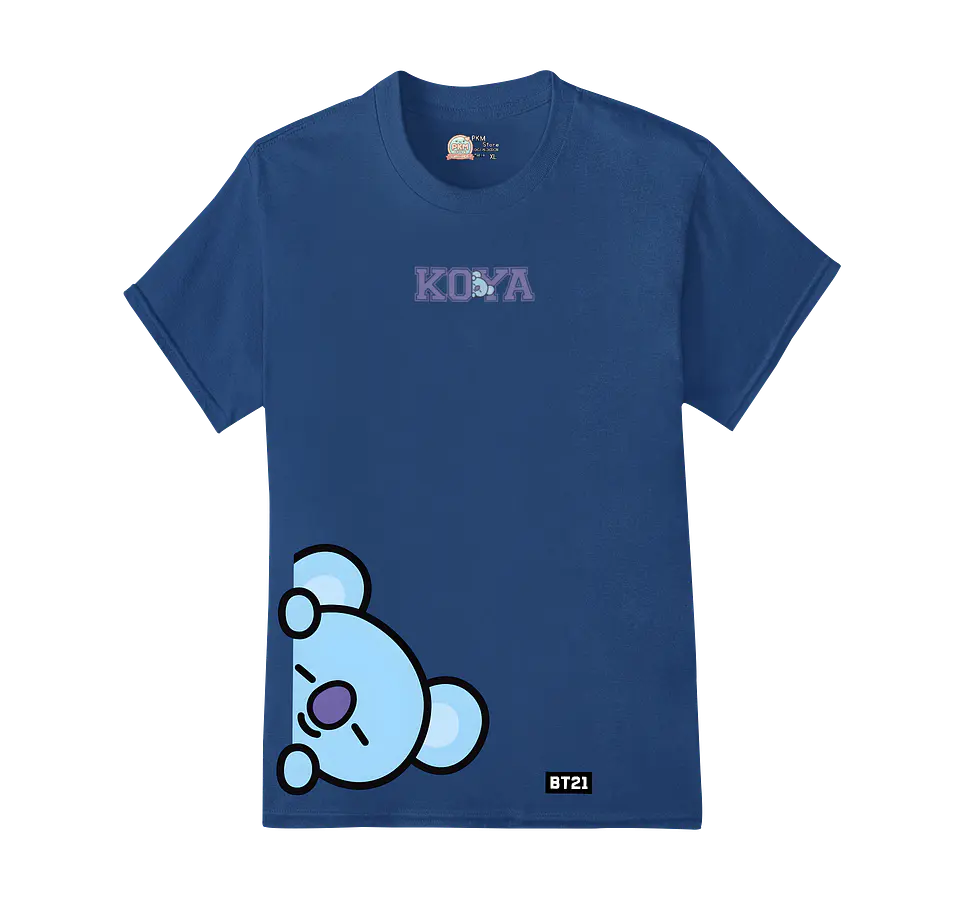 Polera BT21 | Letter Pop Friends Koya 3