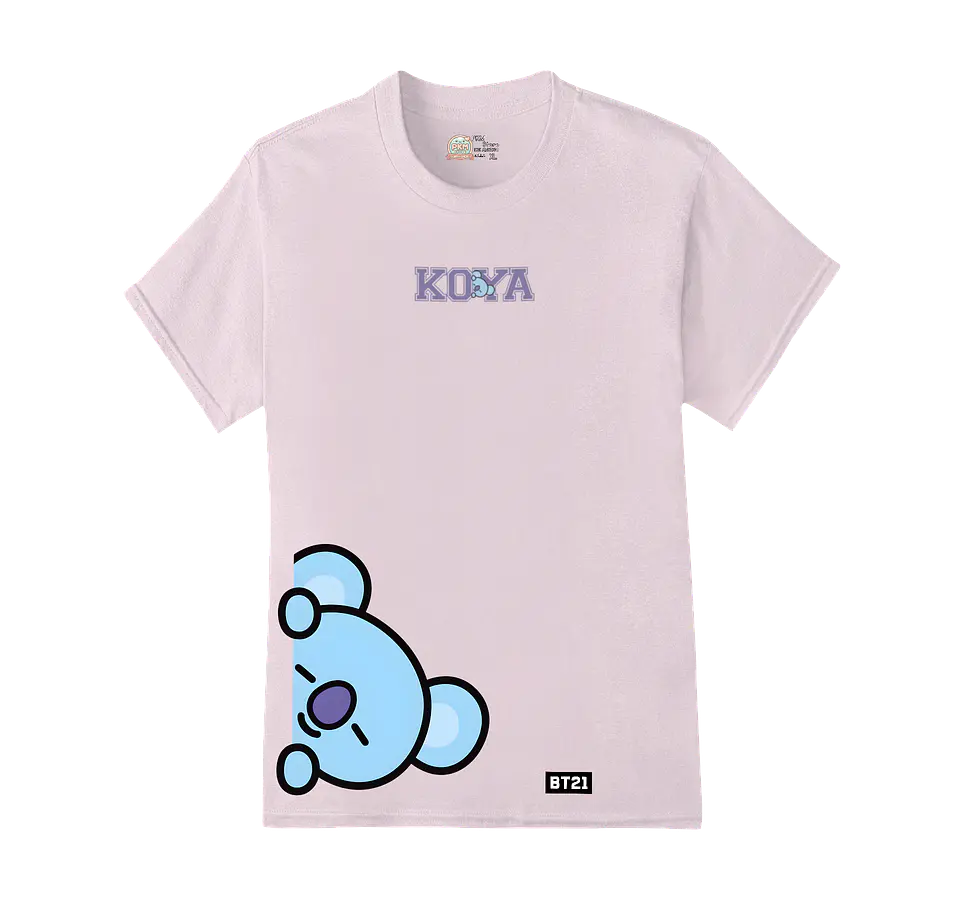 Polera BT21 | Letter Pop Friends Koya 4