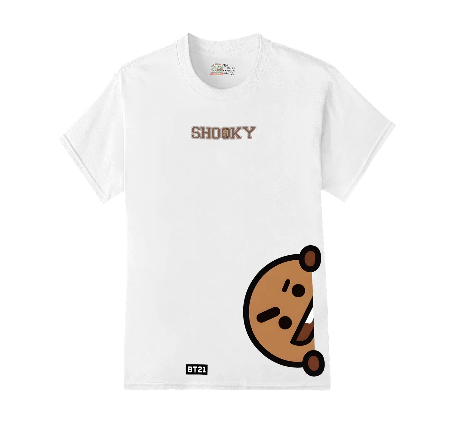 Polera BT21 | Letter Pop Friends Shooky 1