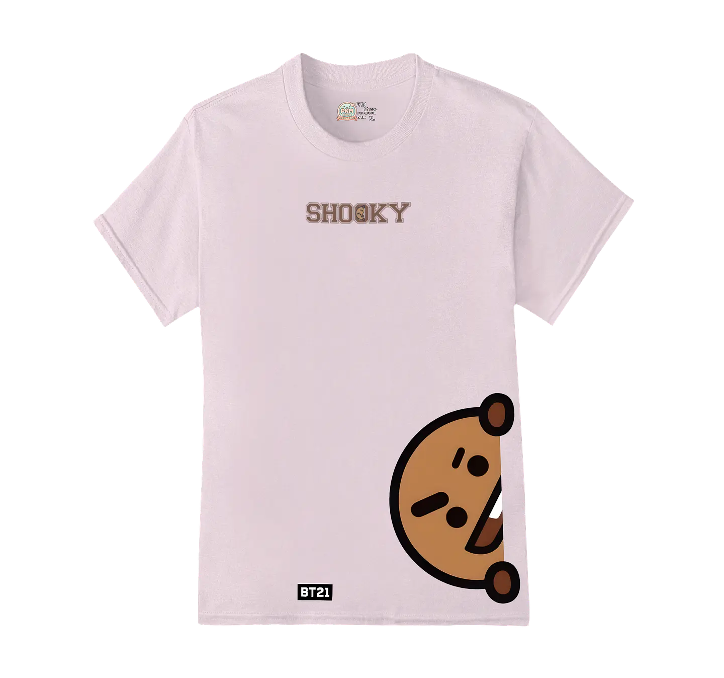 Polera BT21 | Letter Pop Friends Shooky 3