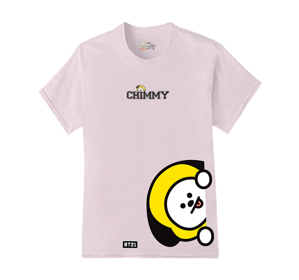 Polera BT21 | Letter Pop Friends Chimmy 3