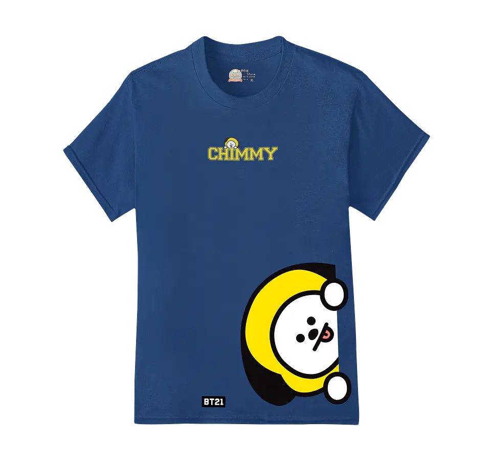 Polera BT21 | Letter Pop Friends Chimmy 4