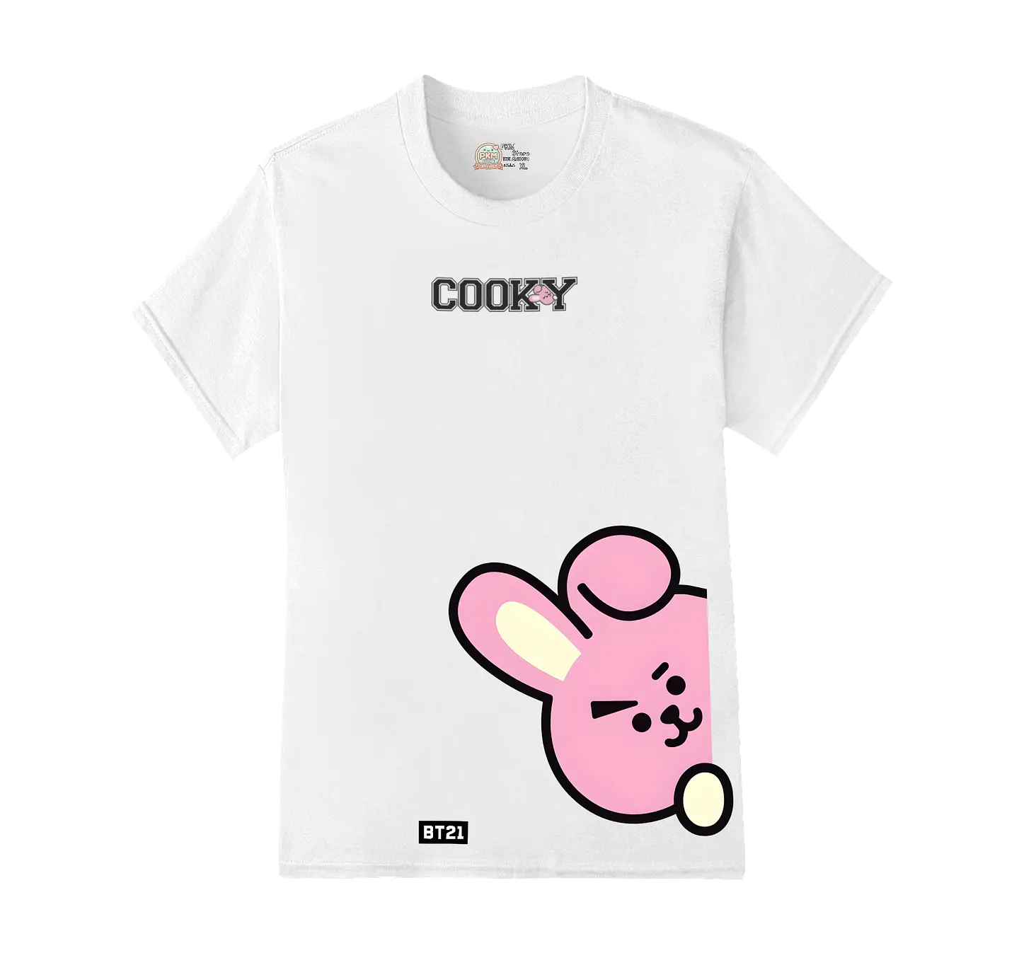 Polera BT21 | Letter Pop Friends Cooky 3