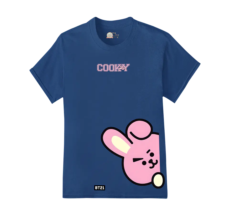 Polera BT21 | Letter Pop Friends Cooky 4