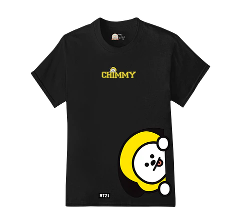 Polera BT21 | Letter Pop Friends Chimmy