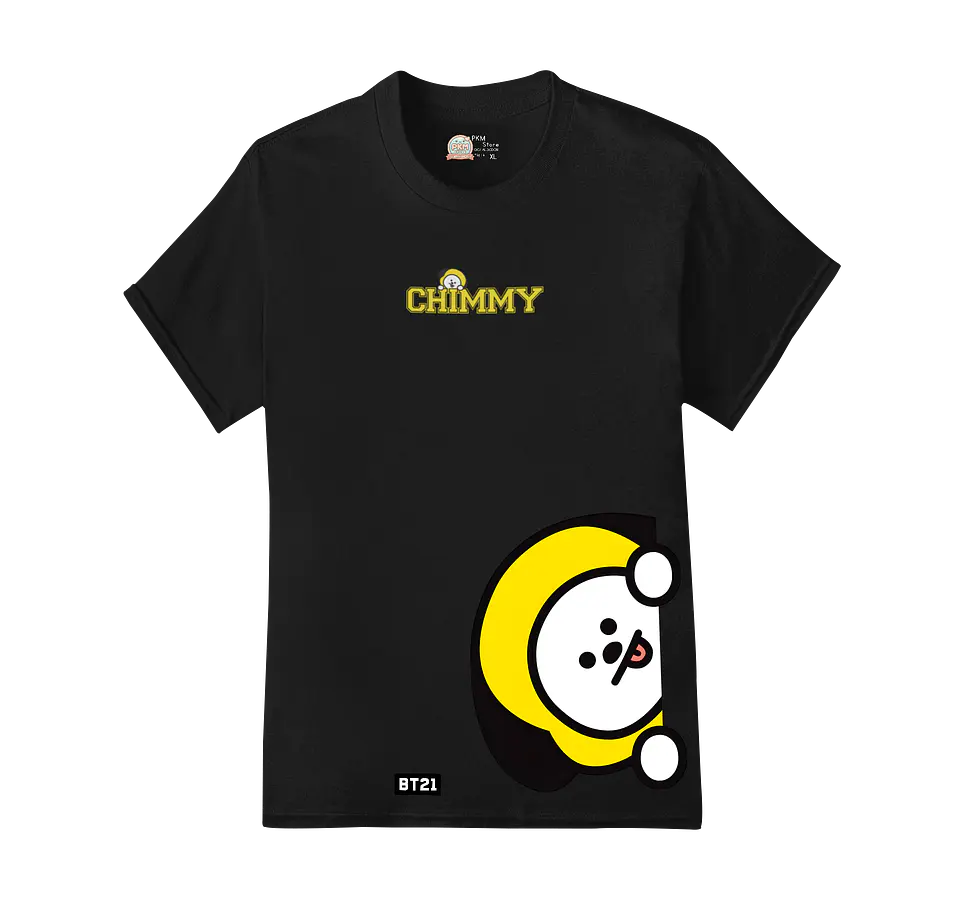 Polera BT21 | Letter Pop Friends Chimmy 1