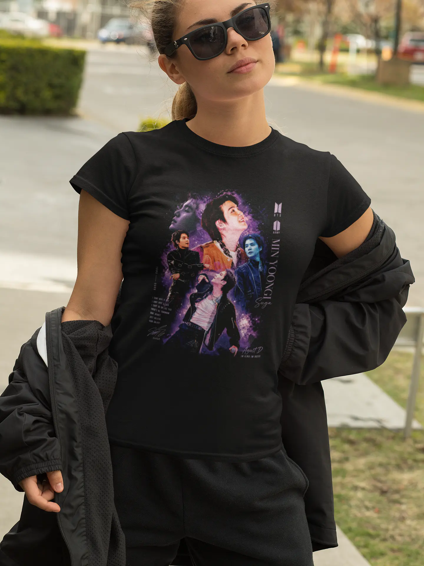 Polera Suga | Purple Agust D Edition 2