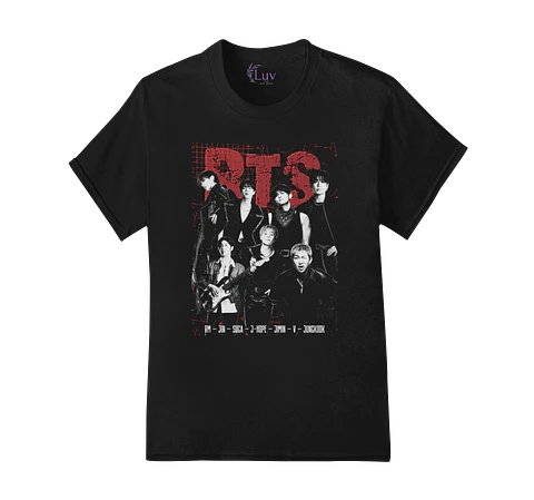 Polera BTS OT7 | Red Stage Edition