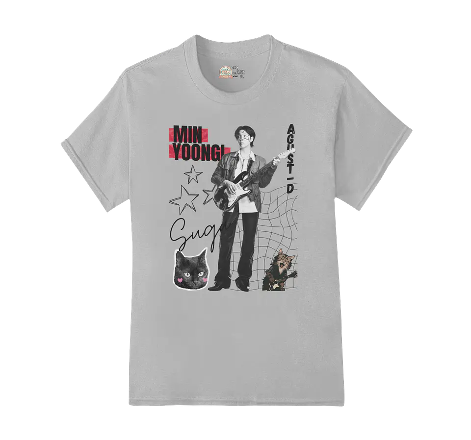 Polera Min Yoongi | Sketch Edition 2