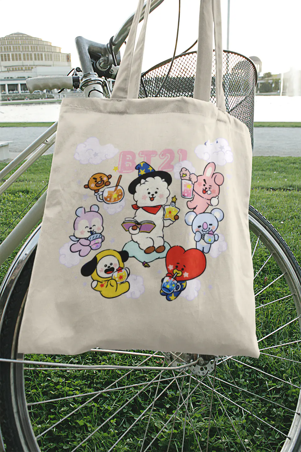 Totebag BT21 | Cloudy Magic 4