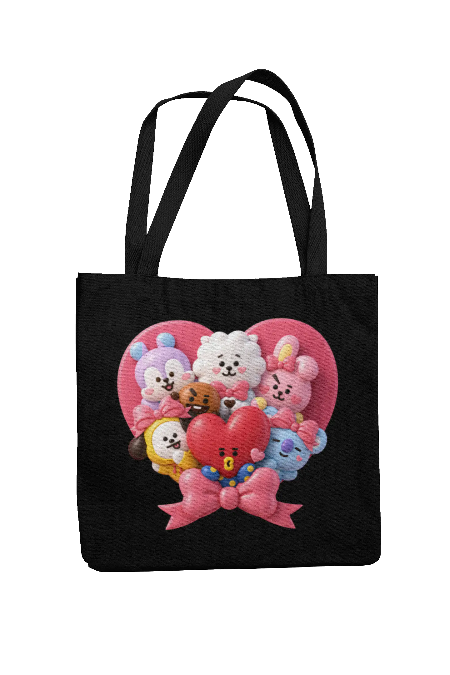 Totebag BT21 | Heart Balloon Squad 3
