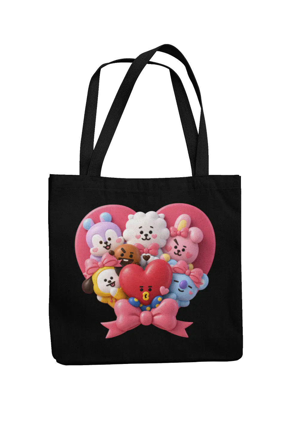 Totebag BT21 | Heart Balloon Squad 3