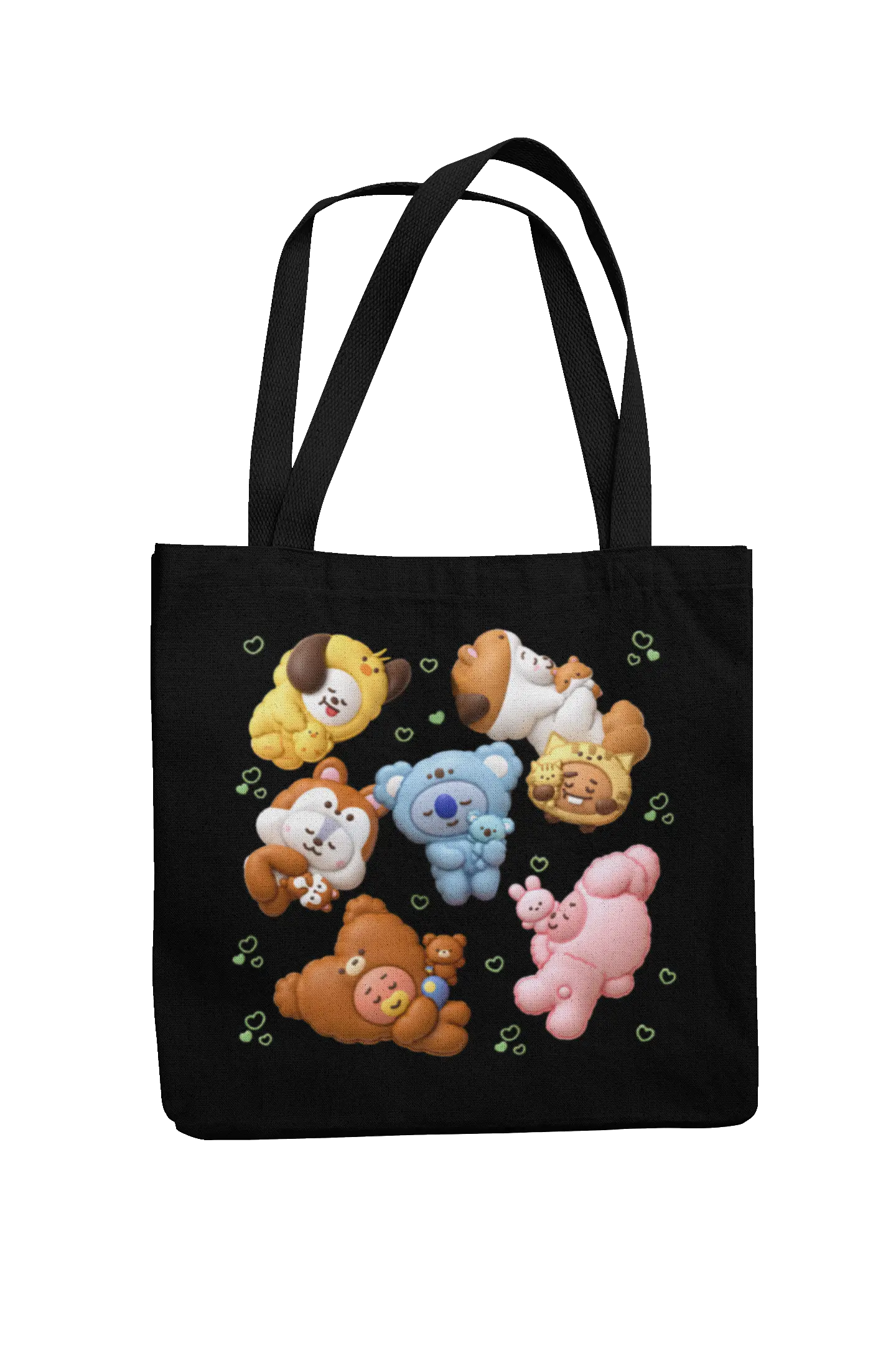 Totebag BT21 | Sleepy Friends 3
