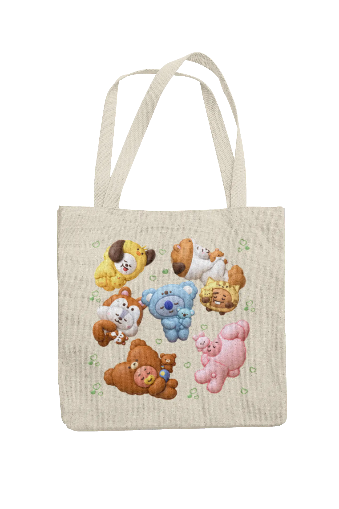 Totebag BT21 | Sleepy Friends 1